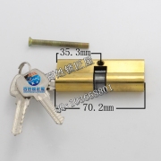 S220 铜小70 双头用钥匙